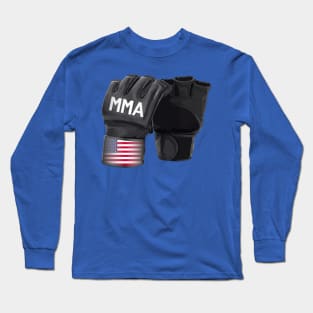 Mixed Martial Arts Gloves - American Pride Long Sleeve T-Shirt